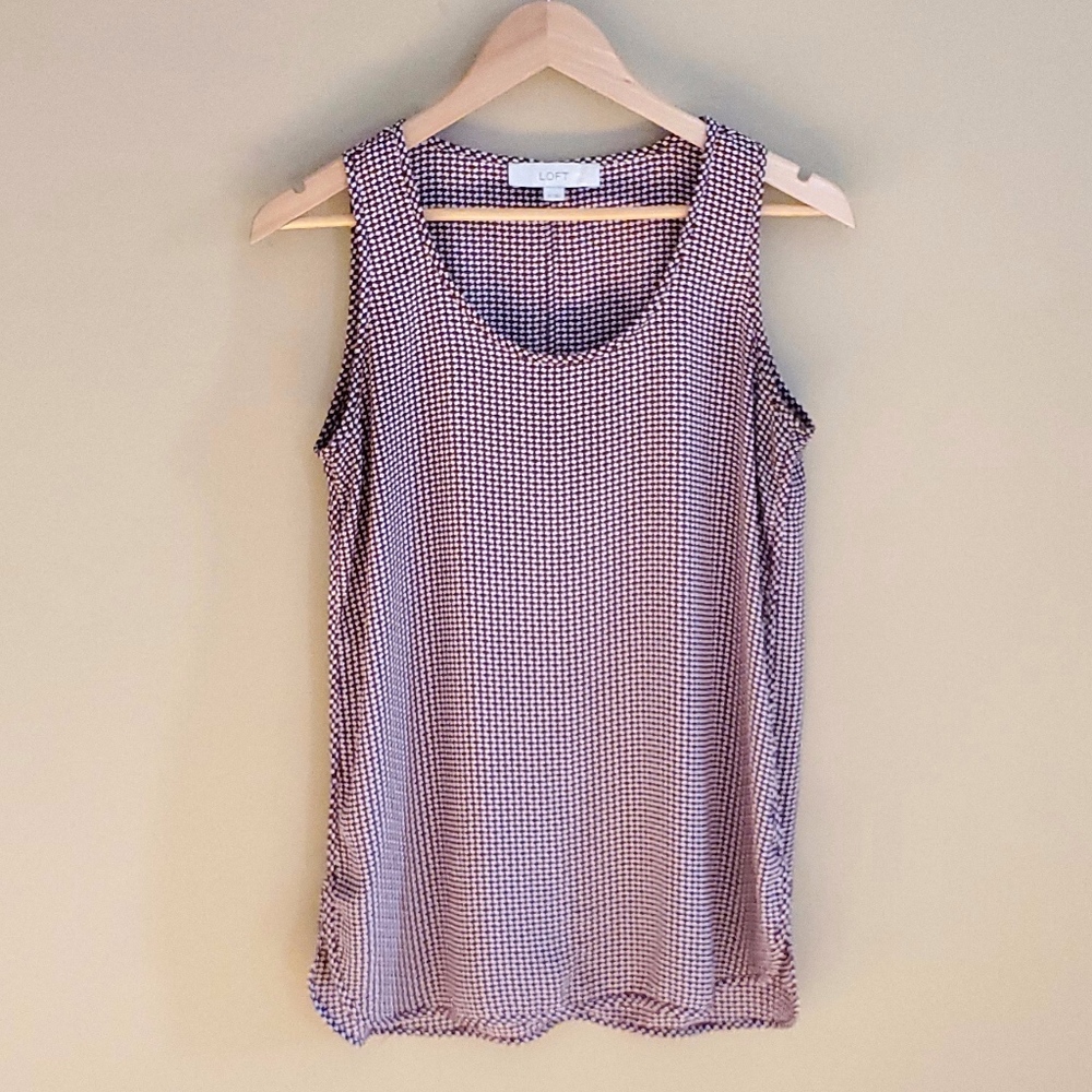 🔁 LOFT Loose patterend tee sz XS